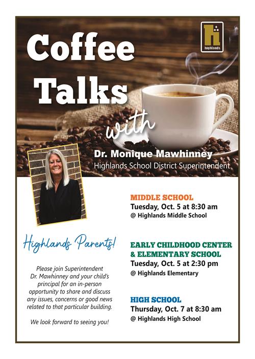 Coffee Talk Flyer 